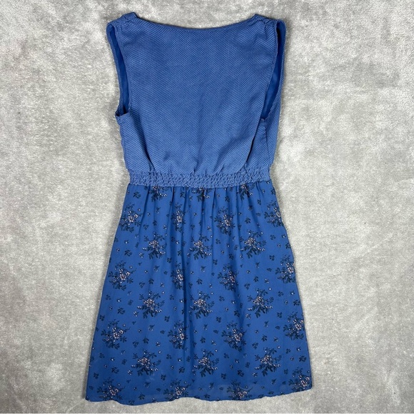 Anthropologie Dress Womens Small Pins&Needles Polka Dot Floral Retro Pinup Girly - Picture 3 of 8